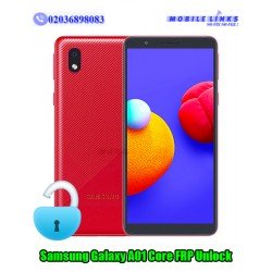 Samsung Galaxy A01 Core SM-A013F FRP Unlocking Service